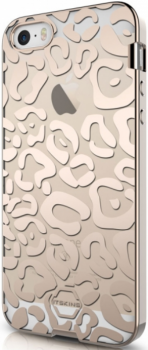 Чехол для iPhone SE ITSKINS Krom Gel Panther Gold Чехол для iPhone SE ITSKINS Krom Gel Panther Gold